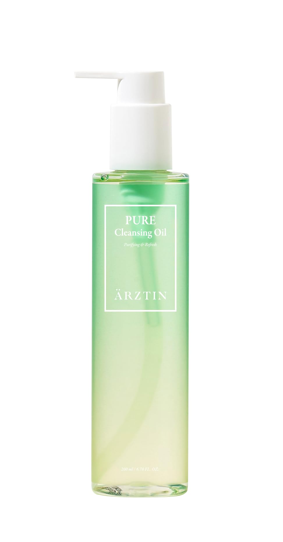 Pure Cleansing Oil, 6.76 fl. oz. Mild Makeup Blackhead Cleanser, Gentle Moisturizing facial Remover, Vegan Daily Natural Oil Removal, Korean skincare
