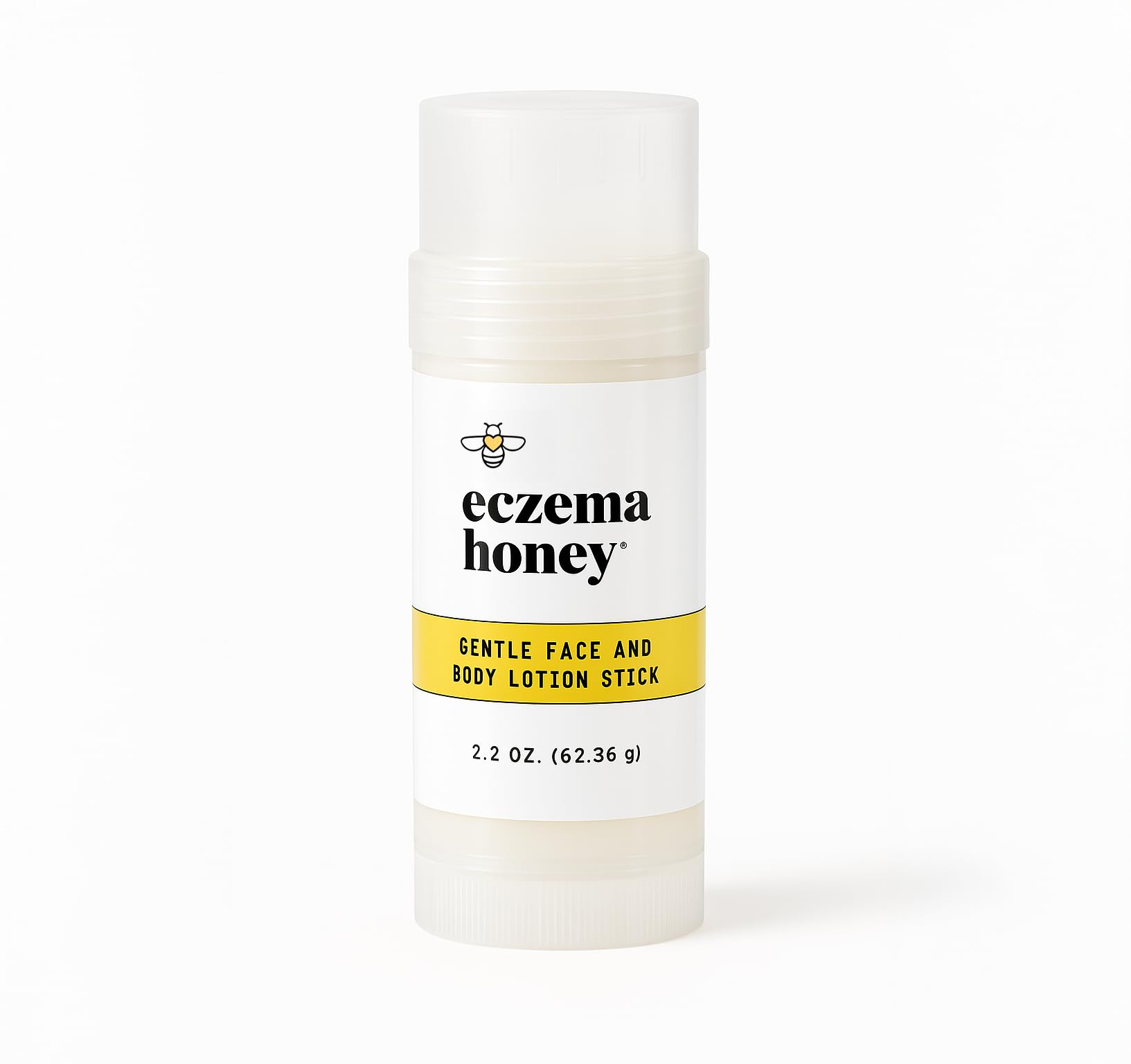 ECZEMA HONEY Gentle Face & Body Lotion Stick - Moisturizing Colloidal Oatmeal Hand Cream for Extremely Dry Skin - Eczema Lotion Helps Psoriasis, DERMAtitis & More (2.2 Oz)