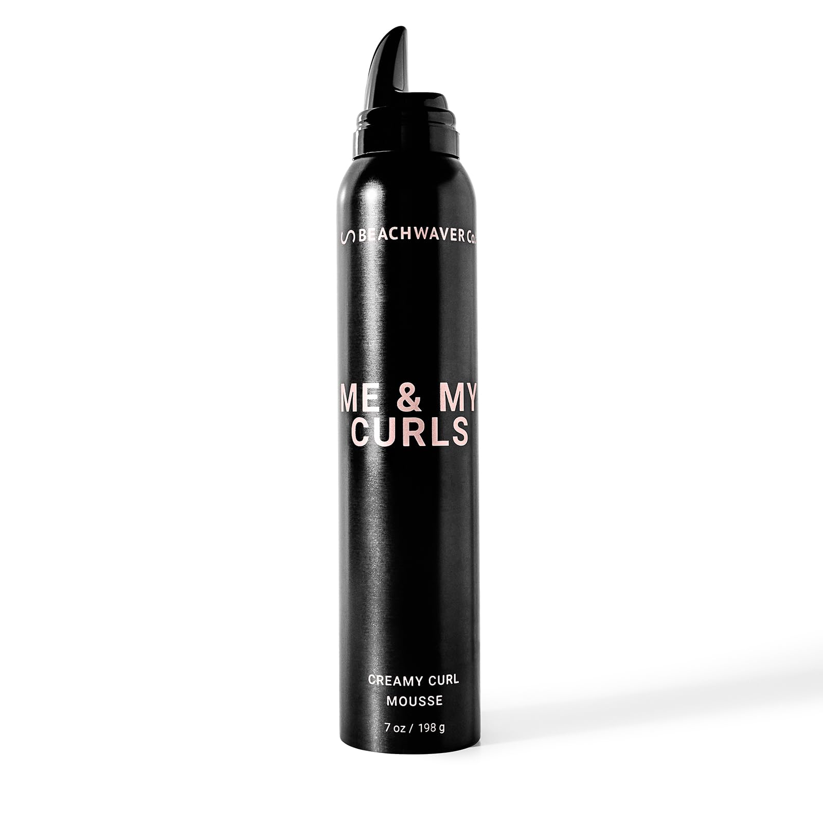Beachwaver Me & My Curls Creamy Curl Mousse - Full Size (7 Oz) | Lightweight, Creamy Vegan Mousse For Curls, Coils, and Waves - Defines Natural Texture and Enhances Shine | Bondi Beach Day Fragrance