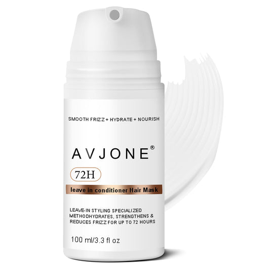 AVJONE leave in conditioner, Smooths, Conditions, & Strengthens, frizz control hair care products For All Hair Types, Moisturizes & Mends Split Ends, Reduces Breakage Protects Damaged Hair