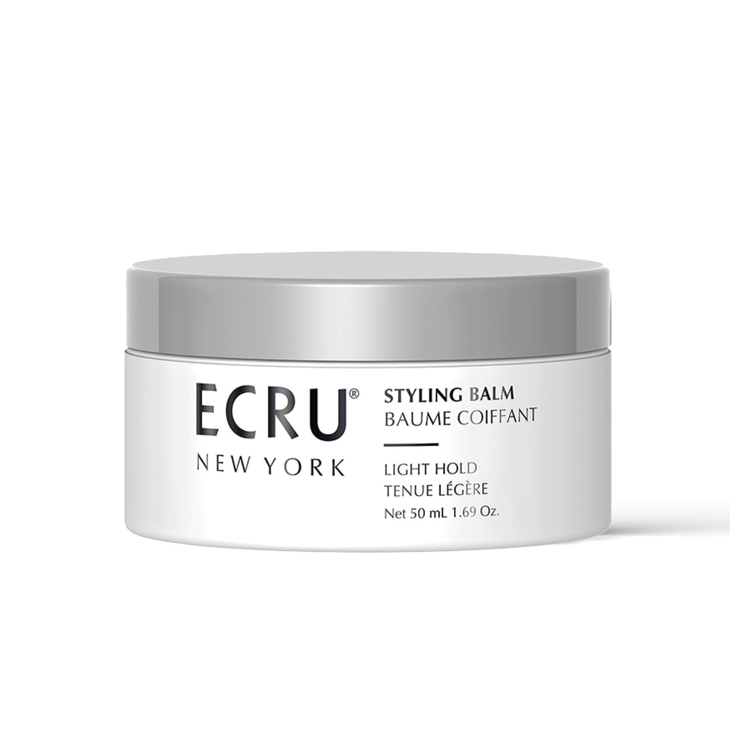 ECRU New York Styling Balm, Flexible Hold Hair Wax, Styling Cream, Texturizing Hair Products, Travel Size Pomade, 1.69oz