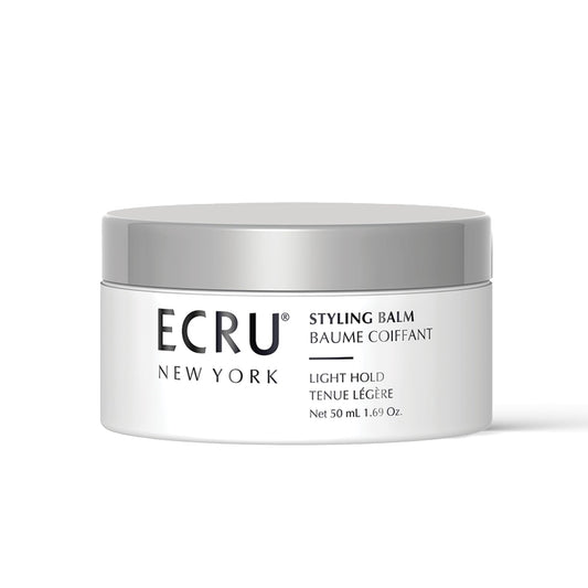 ECRU New York Styling Balm, Flexible Hold Hair Wax, Styling Cream, Texturizing Hair Products, Travel Size Pomade, 1.69oz