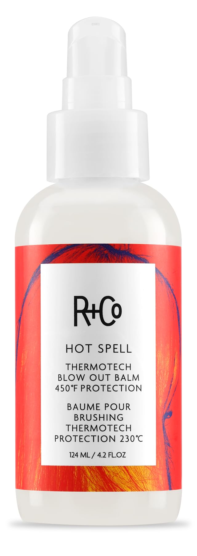 R+Co Hot Spell Thermotech Blowout Balm 450* F Protection, Provides Frizz Protection + Long Lasting Style Vegan + Cruelty-Free