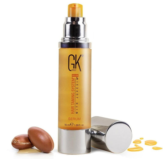 GK HAIR Global Keratin Argan Oil Serum 50ml For Women Hair Straightening And Smoothening Provides Instant Shine Softness Strength And Nourishment