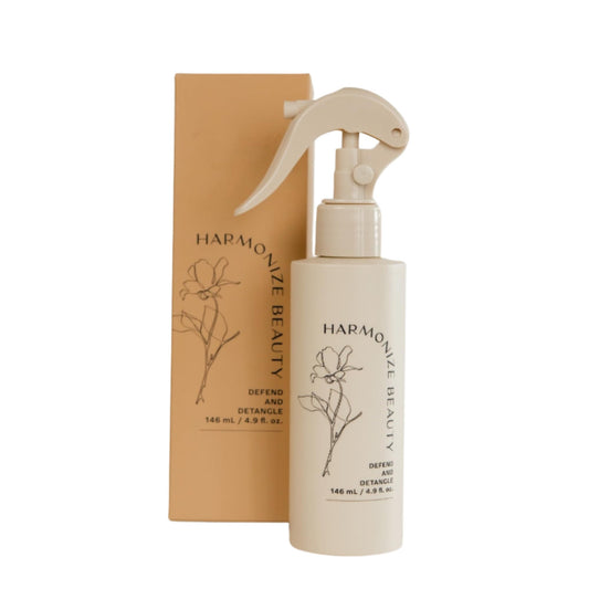 Leave-In Conditioner - 3-in-1 Detangler & Heat Protectant Spray - Sulfate-Free - Lightweight for All Hair Types - Frizz Control - Protects & Hydrates without Buildup - 4.9 fl oz