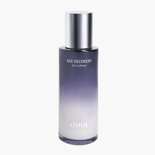 O HUI Age Recovery Skin Softener | Hydrates and Nourishes Skin | Prep Skin | Korean Skin Care | Milky Lotion Texture | Daily Toner Usage | Anti-Wrinkle Care | Non-Sticky | Peptide | Collagen Support