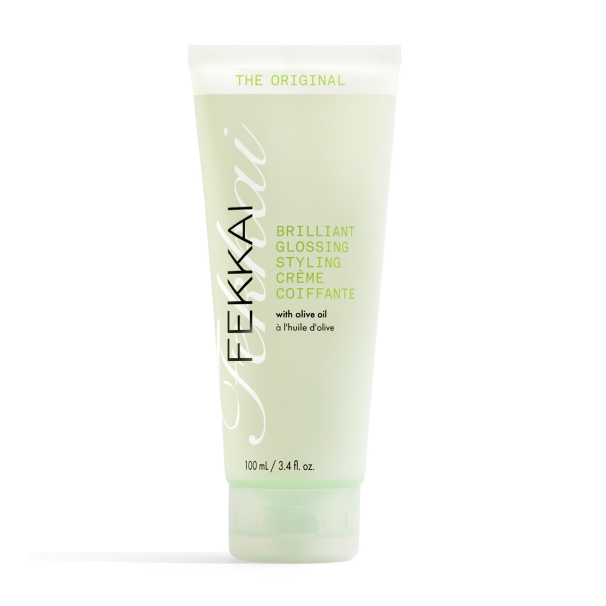 Fekkai The Original Brilliant Glossing Styling Creme - 3.4 oz - Boosts Shine, Smoothes Frizz & Defines Curls with Olive Oil - Free of Sulfates, Parabens, Phthalates - Vegan, Cruelty-Free