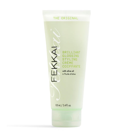 Fekkai The Original Brilliant Glossing Styling Creme - 3.4 oz - Boosts Shine, Smoothes Frizz & Defines Curls with Olive Oil - Free of Sulfates, Parabens, Phthalates - Vegan, Cruelty-Free