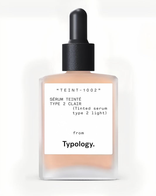Typology Tinted Serum with Vitamin C, Squalane & Aloe Vera - Type 2 / Light