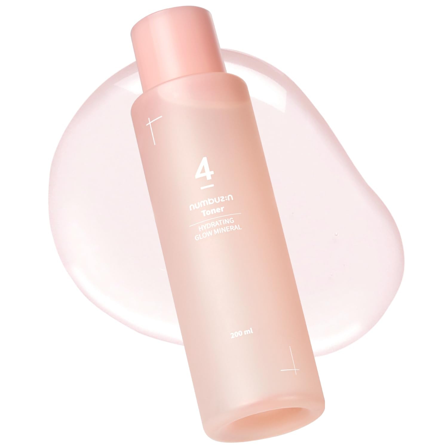 numbuzin No.4 Toner | Hydrating Glow Mineral Toner | Thermal Water, Hyaluronic Acid, Niacinamide | Deep Hydration, Glowing Skin, Makeup Booster, Gentle Exfoliation, Soothing | 6.76 fl. oz.