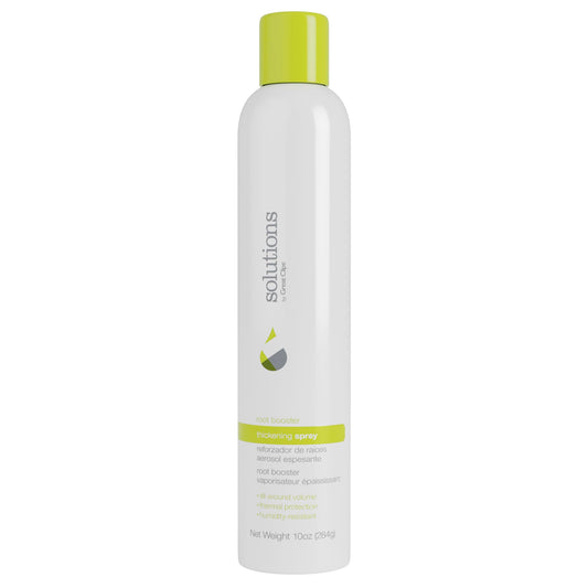GREAT CLIPS Solutions Root Booster Thickening Spray, 10oz | Protects Against Humidity & Heat Damage | Adds Volume, Body & Lift | For Fine to Medium Hair