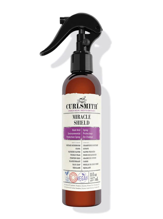CURLSMITH Miracle Shield, Protein-Rich Hair Protection Spray for All Curl and Hair Types (8 fl oz)…