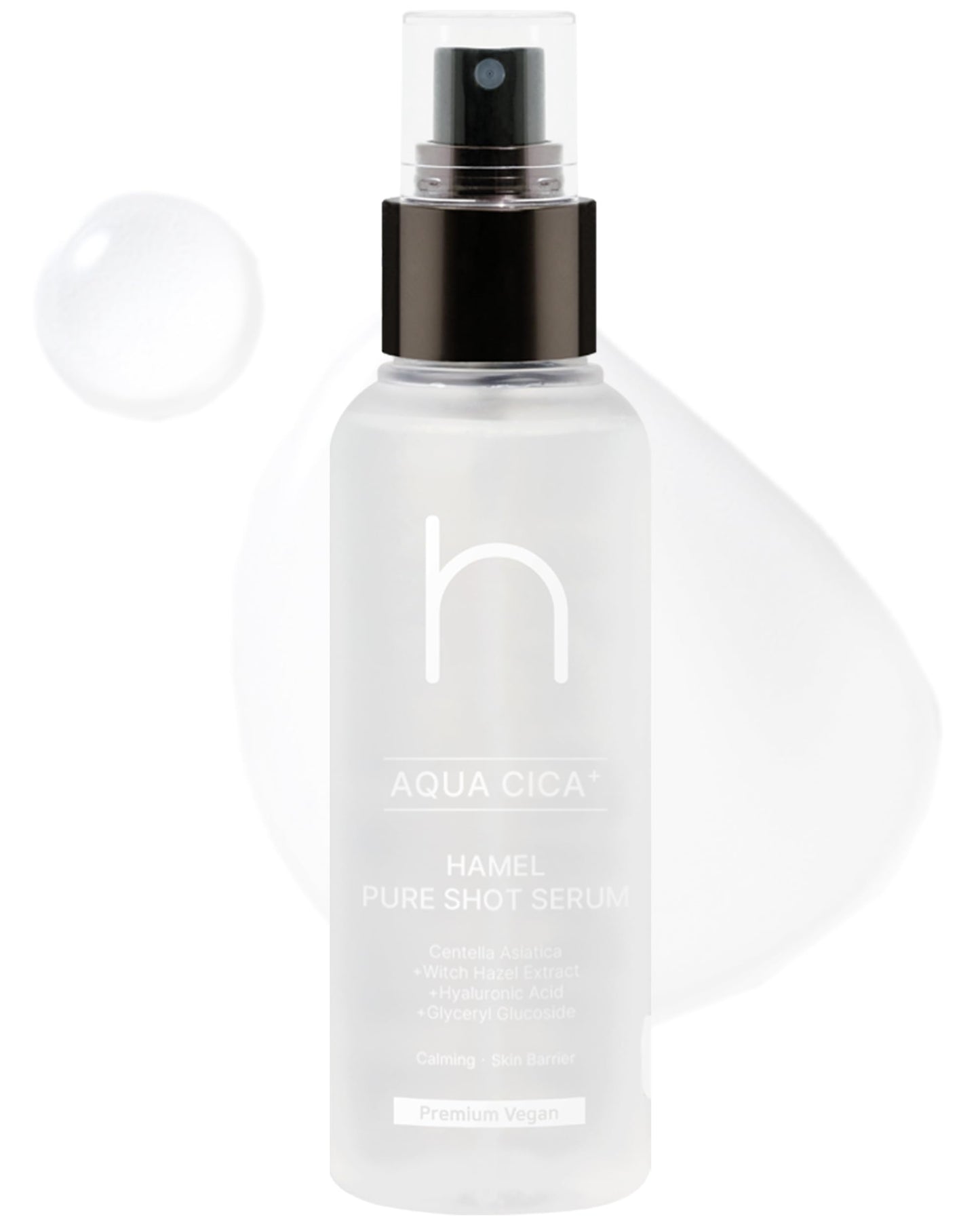 HAMEL Pure Shot Booster Calming Mist Serum︱3.38 fl. oz. / 100ml︱Improvement of Skin Barrier and Moisture Density, Skin Soothing, Virginia Witch Hazel Extraxt︱Vegan, Cruelty Free, Clean Beauty
