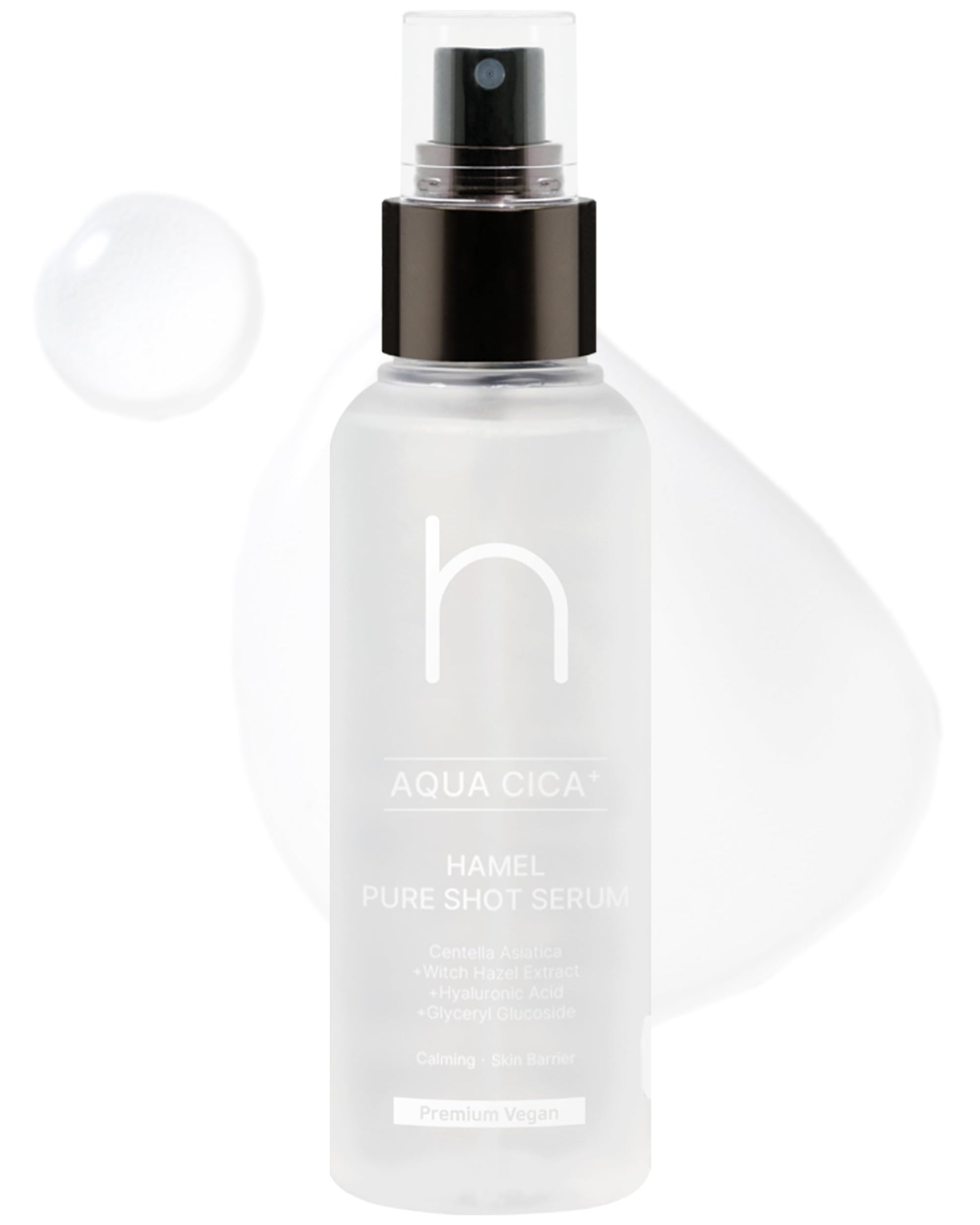 HAMEL Pure Shot Booster Calming Mist Serum︱3.38 fl. oz. / 100ml︱Improvement of Skin Barrier and Moisture Density, Skin Soothing, Virginia Witch Hazel Extraxt︱Vegan, Cruelty Free, Clean Beauty