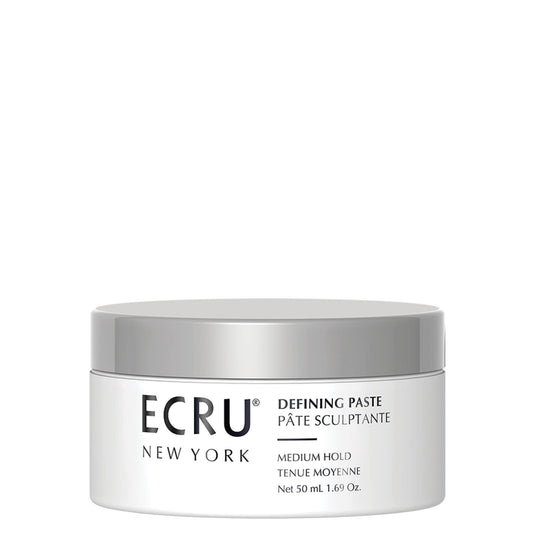 ECRU New York Defining Paste, Medium Hold Hair Wax, Styling Cream, Texturizing Hair Products, Travel Size Pomade, 1.69oz