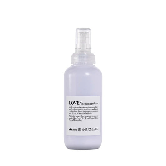 DAVINES LOVE Smoothing Perfector, Thermal Serum For Coarse Or Frizzy Hair, Tame And Nourish, 5.07 fl. oz.