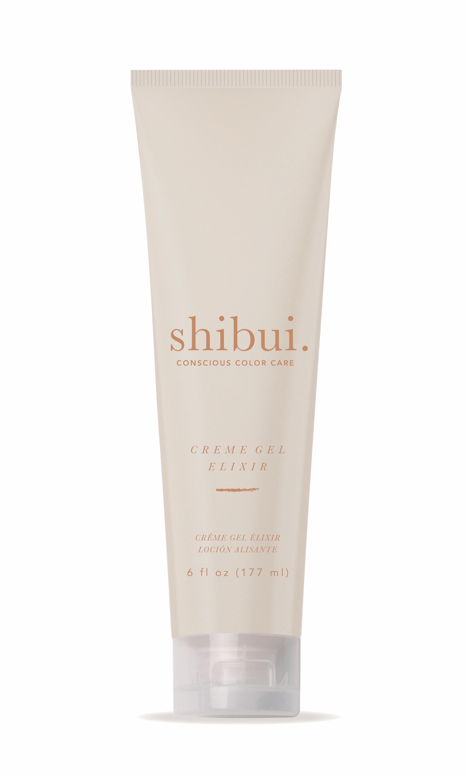 SHIBUI Creme Gel Elixir, Weightless Styling & Texture, Thermal Protection, Vegan & Sulfate-Free, 6 Fl Oz