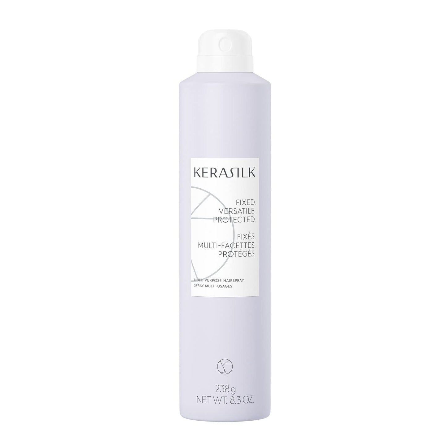 KERASILK Multi-Purpose Hairspray | Creates Long-Lasting Touchable Hold | Finishes & Locks in Hairstyles | Quick Drying | With Heat Protection & Humidity Protection