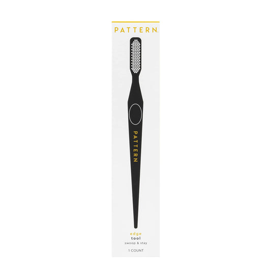 PATTERN Beauty by Tracee Ellis Ross Edge Tool - 3-in-1 Brush for Baby Hairs. Comb for parting or sectioning hair.