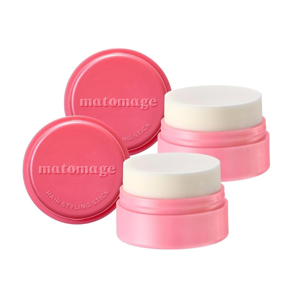 Utena Matomage Hair Styling Stick, Regular Hold, Unscented, 0.5oz, Pack of 2