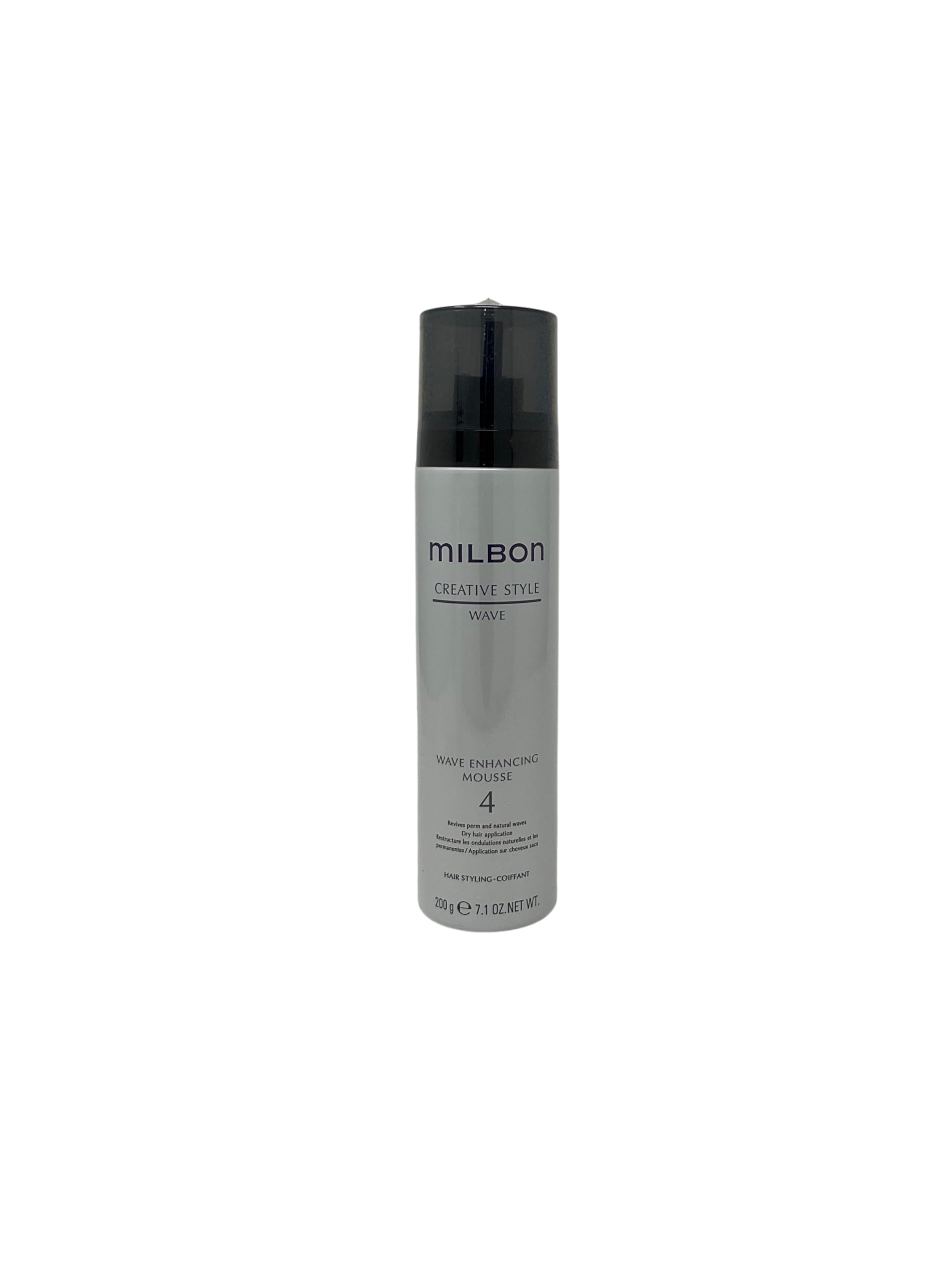 Milbon Creative Style Wave Enhancing Mousse 4, 7.1oz