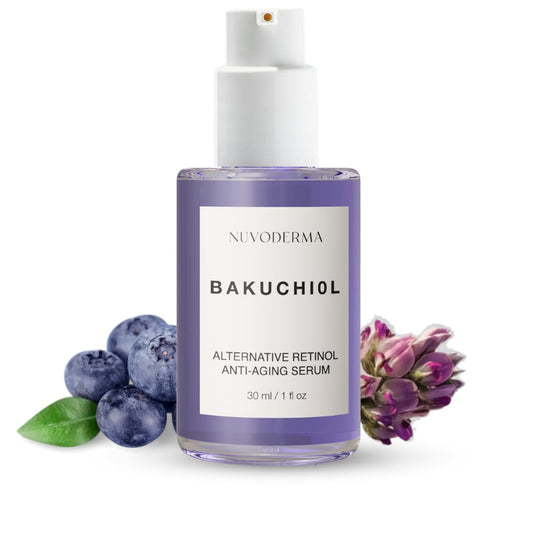 BAKUCHIOL Face Serum BAKUCHIOL Retinol ALTERNAtive Organic BAKUCHIOL Serum with Collagen and Peptides Natural Anti-Aging Serum for Fine Lines, Wrinkles, Dark Circles