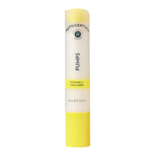 Nu Skin Nutricentials Vitamin C + Collagen Pump - Powerful Skin Serum | Hydration, and Luminous Complexion | Vegan Collagen, Fine Line Reduction Skin Care (2 fl oz)