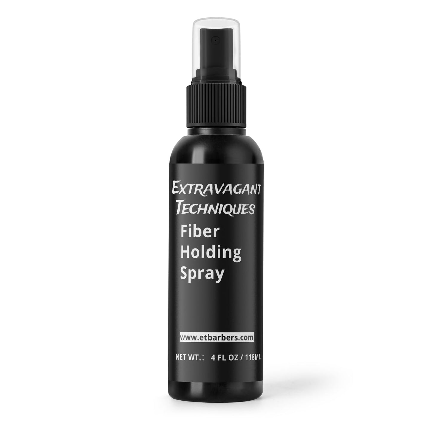 Fiber Holding Spray for Hair Wind & Water Resistant, Strong Bond for Hair Fibers Quick-Dry, Flake-Free, Sweatproof, Humidity Control Locks in Look for Bald Spots, Thinning Hair & Beards 4 oz.