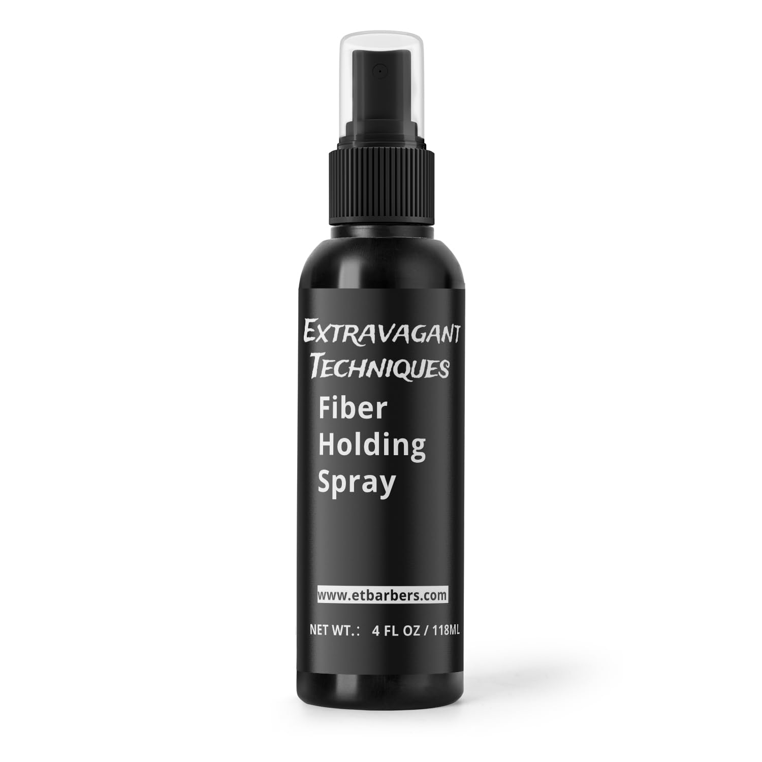 Fiber Holding Spray for Hair Wind & Water Resistant, Strong Bond for Hair Fibers Quick-Dry, Flake-Free, Sweatproof, Humidity Control Locks in Look for Bald Spots, Thinning Hair & Beards 4 oz.