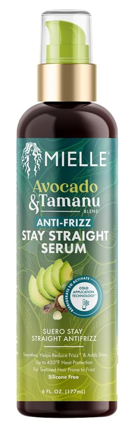 Mielle Organics Avocado & Tamanu Anti-Frizz Stay Straight Serum