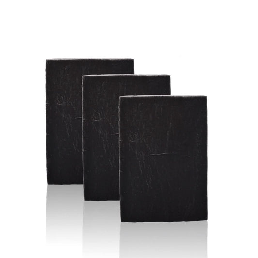 BRICKELL Men's Purifying Charcoal Soap Bar for Men (3 Pack), Natural and Organic, Exfoliating Bar Soap Handmade with Activated Charcoal and Peppermint Scented, 5 Ounce Bar (3 Pack)