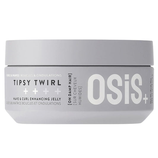 OSiS+ Tipsy Twirl Curl Definition Jelly 10.1 oz | Enhances Curl Body and Shape | Humidity Protection | Medium Hold | All Curly Types