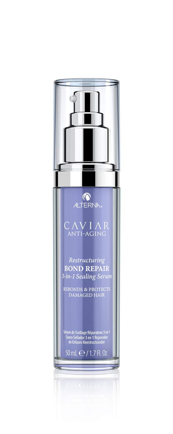 ALTERNA Caviar Anti-Aging Restructuring Bond Repair Leave In Hair Serum Treatments for Damaged Hair | Sulfate Free, Paraben Free