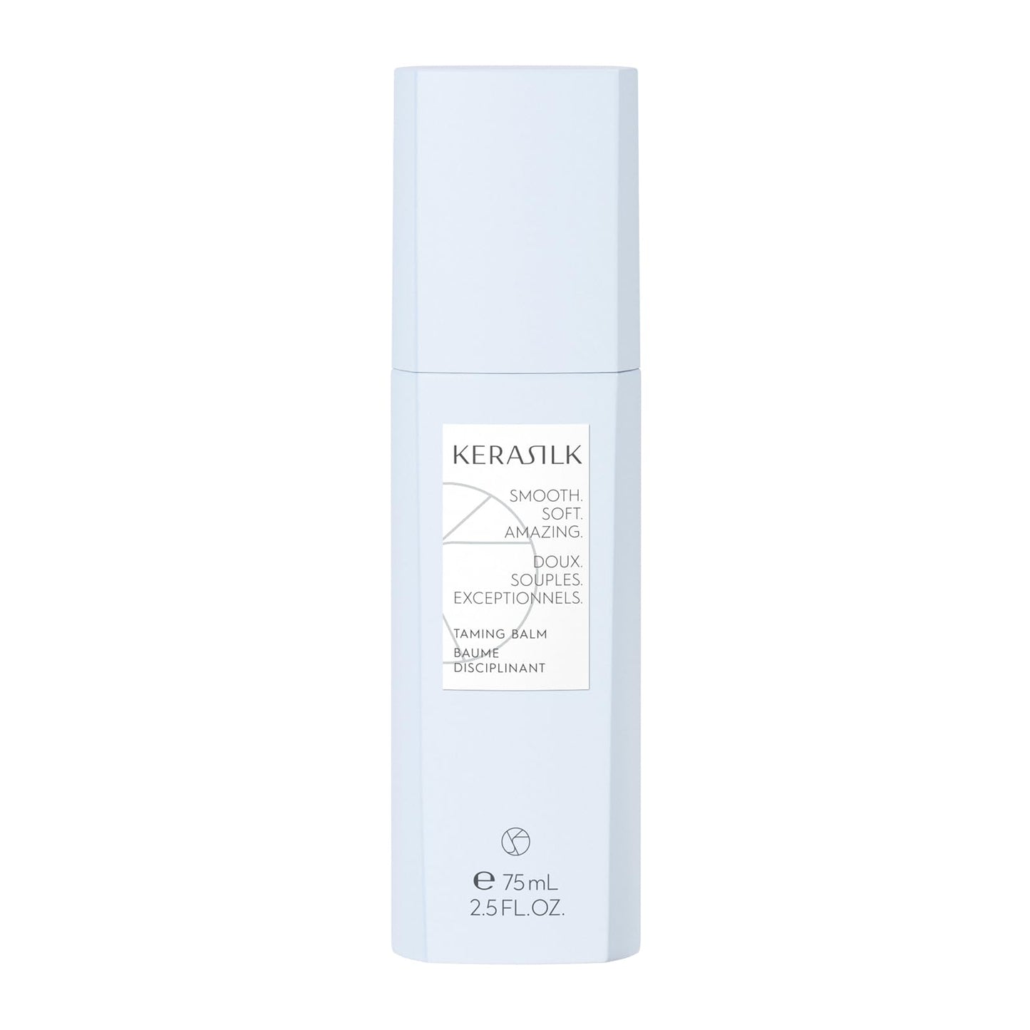 KERASILK Taming Balm | Nourishes & Hydrates Strands | Instantly Smooths & Softens Hair | With Heat Protection | For Coarse, Frizzy & Unruly Hair