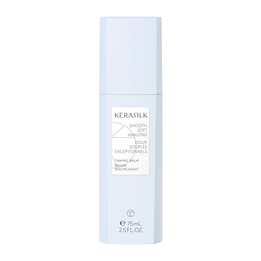 KERASILK Taming Balm | Nourishes & Hydrates Strands | Instantly Smooths & Softens Hair | With Heat Protection | For Coarse, Frizzy & Unruly Hair