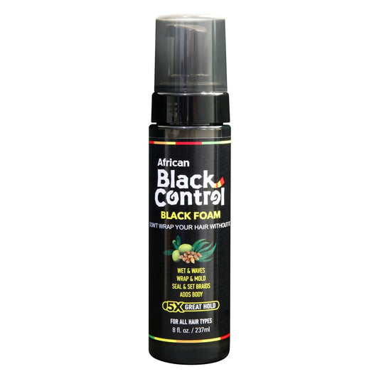 African Black Control Black Foam 8 fl. oz.