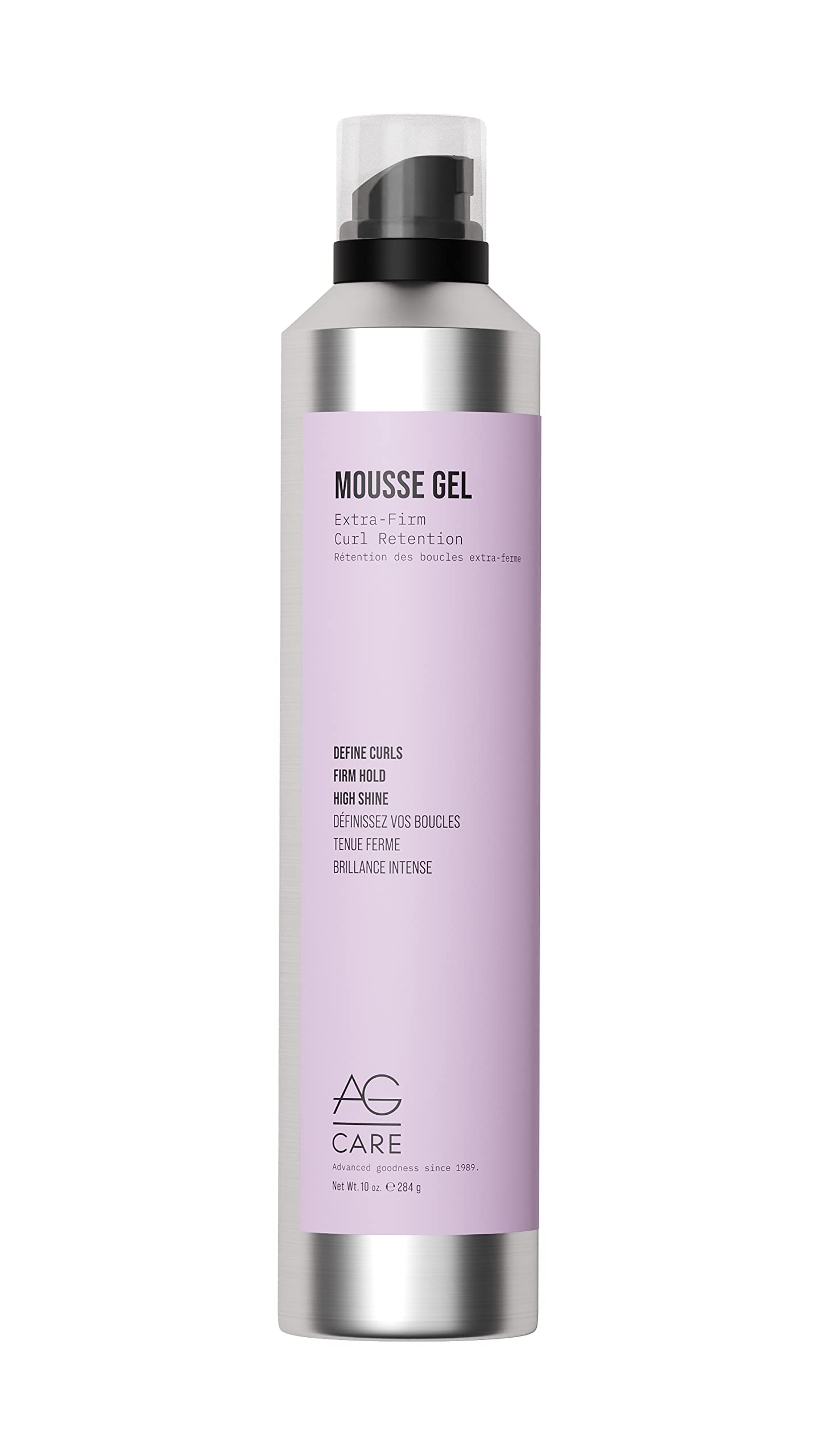 AG CARE Mousse Gel Extra-Firm Curl Retention, 10 Fl Oz
