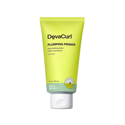 DevaCurl Plumping Primer Body-Building GelŽe | Amino Acid Complex | Provides Body | Provides Fuller and Plump Curls
