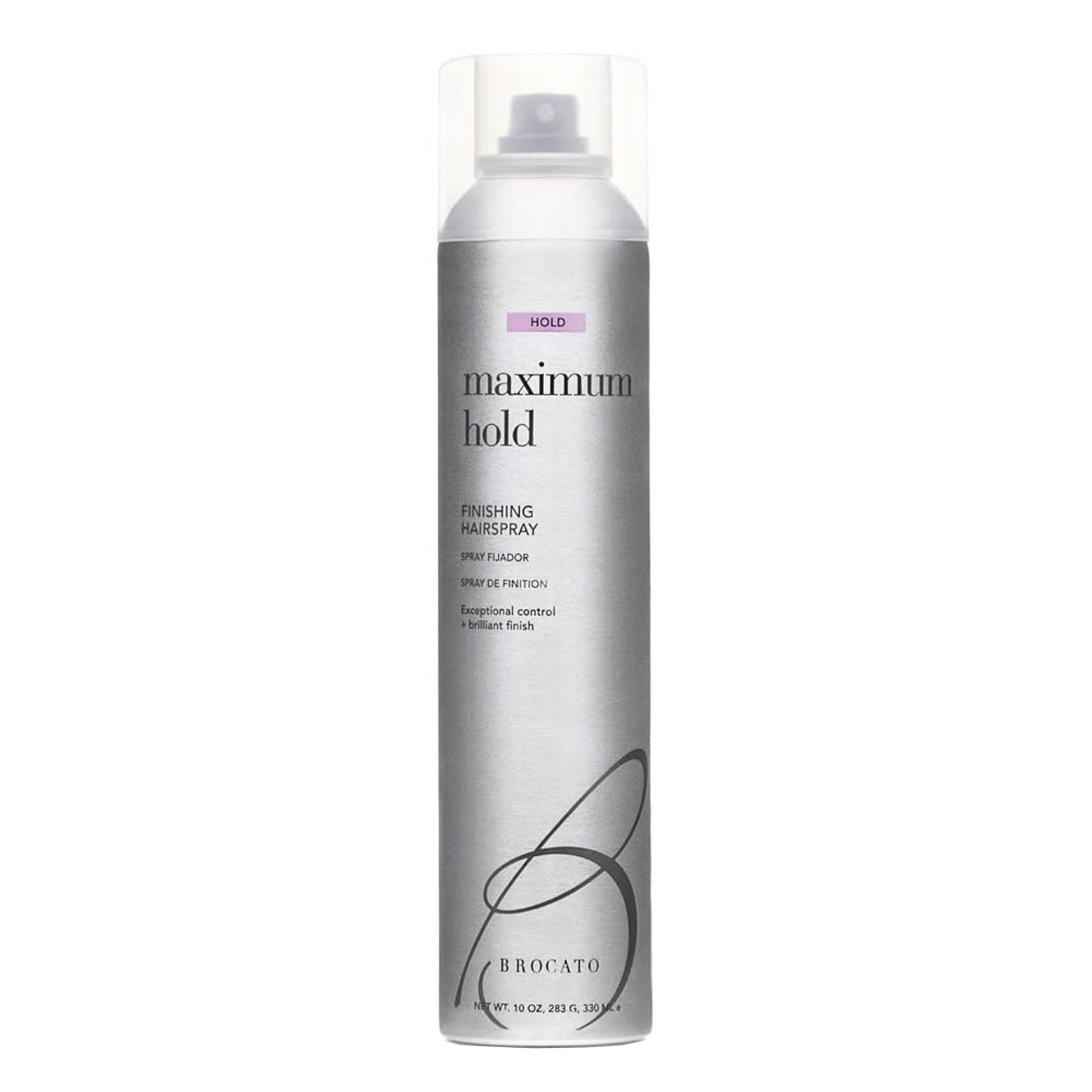 Maximum Hold Finishing Hairspray (50% VOC), 10oz | Exceptional Control and Brilliant Finish | For All Hair Styles