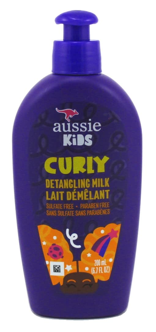 AUSSIE Kids Curly Detangling Milk 6.7 Ounce (200ml)