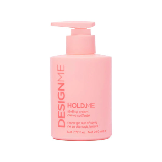 Design.Me HOLD.ME Styling Cream | Hair Smoothing Cream for Blowouts & Sleek Looks | Hydrating, Tames Frizz & Flyaways, Adds Shine & Smooths | Soft Hold | Air Dry or Blow Dry for All Hair Types