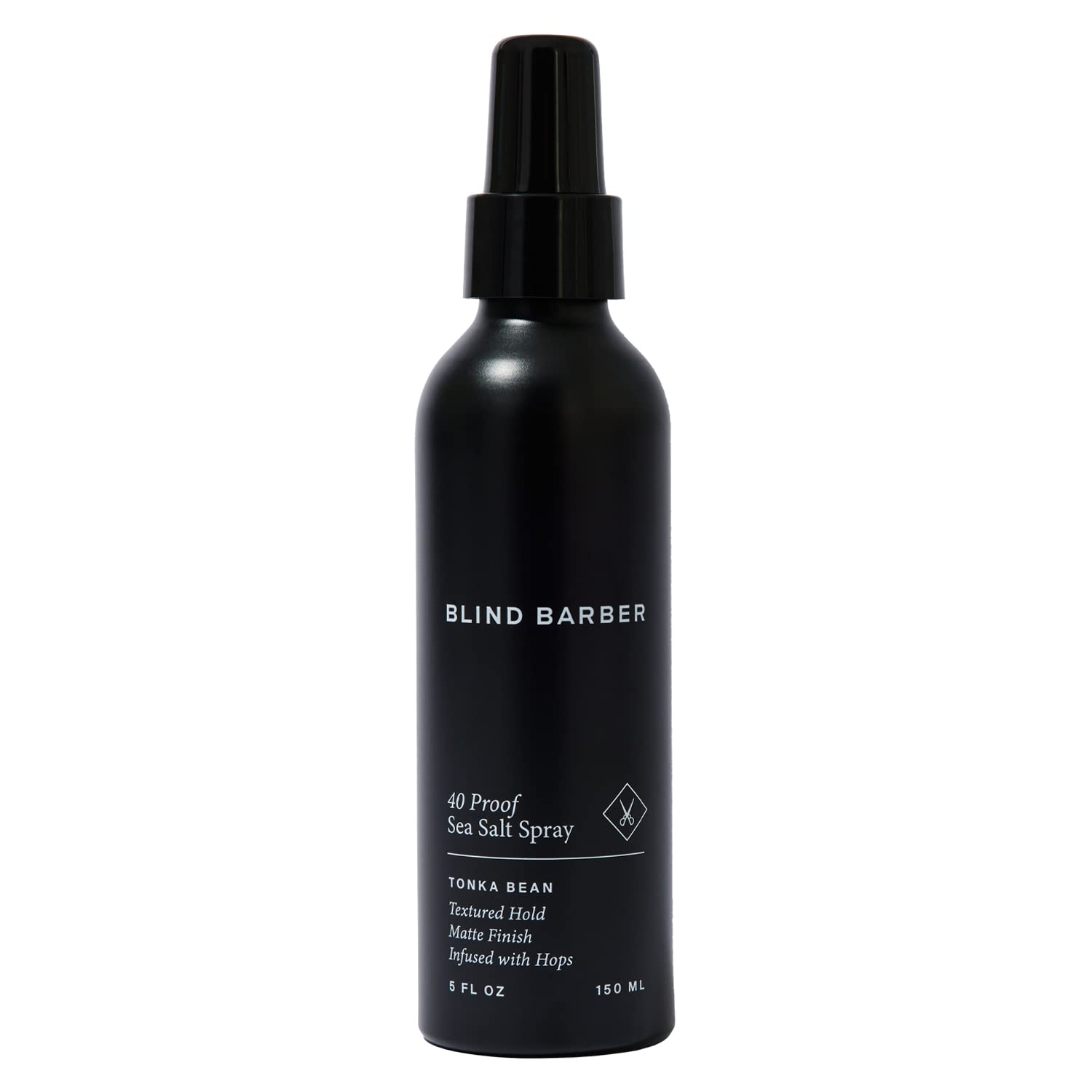 Blind Barber 40 Proof Sea Salt Spray for Men - Texture Spray for Hair Volume, Off The Beach Waves & Matte Natural Finish - Water Based Texturizing Product (5 Oz)