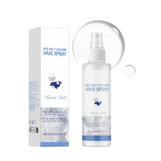 Sea Salt Volume Hair Spray, Professional Styling Spray for Textured Waves and Added Volume - Lightweight, Long-Lasting Hold for Beachy Looks and Effortless Styles (Large, 3.4, Fl Oz)