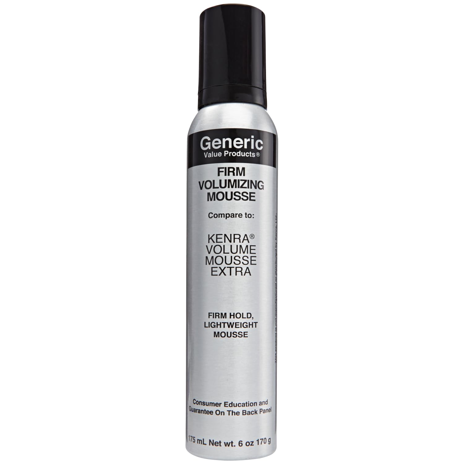 Generic Value Products Firm Volumizing Mousse Compare to Extra Volumizing Mousse Spray