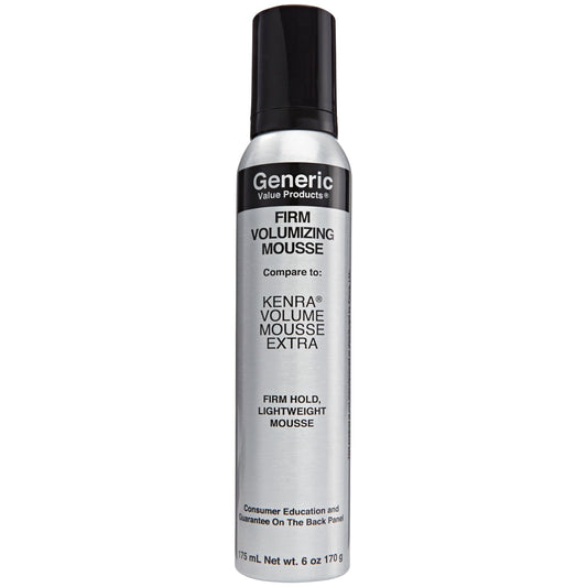 Generic Value Products Firm Volumizing Mousse Compare to Extra Volumizing Mousse Spray