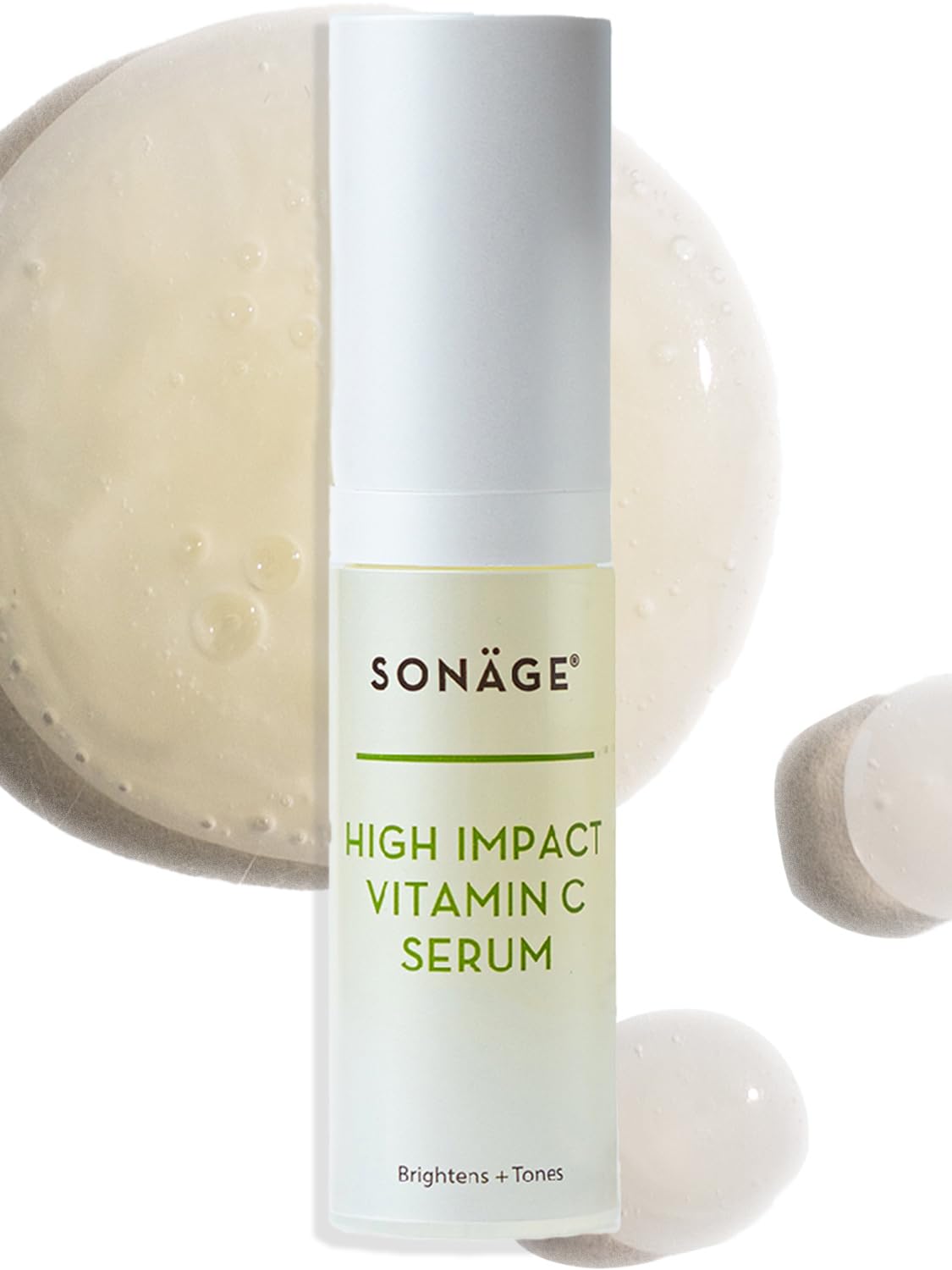 Sonage High Impact Vitamin C Serum:With Hyaluronic Acid | Hydrates & Fades Appearance Of Dark Spots