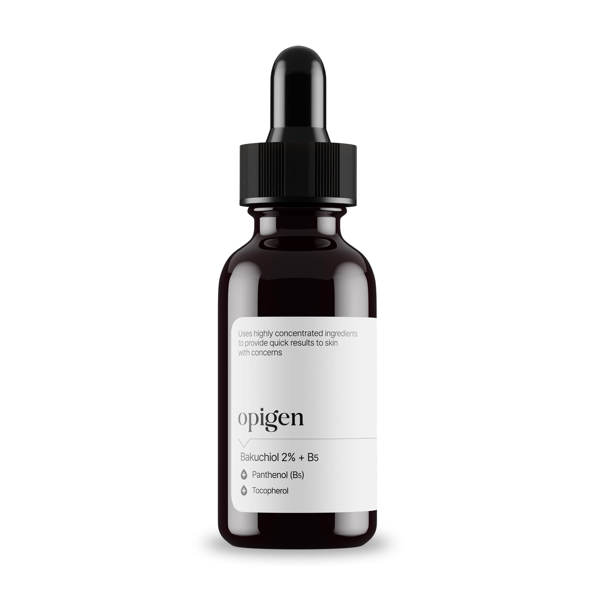 Bakuchiol 2% + B5 Serum with Panthenol and Tocopherol, Pore Minimizer For Face, Anti-Aging and Skin Smoothing 1oz Korean Skin Care