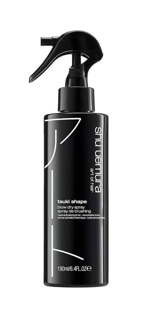 Tsuki Shape Heat-Activated Blow Dry Spray - Styling Spray, Adds Volume and Definition, 6.4 Fl Oz