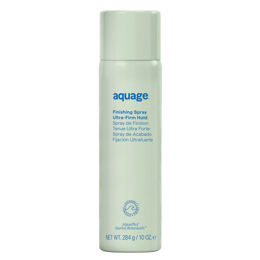 AQUAGE Finishing Spray, Firm Hold Hairspray, Delivers Humidity Resistance and Lasting Style Retention with Max Shine LOW VOC