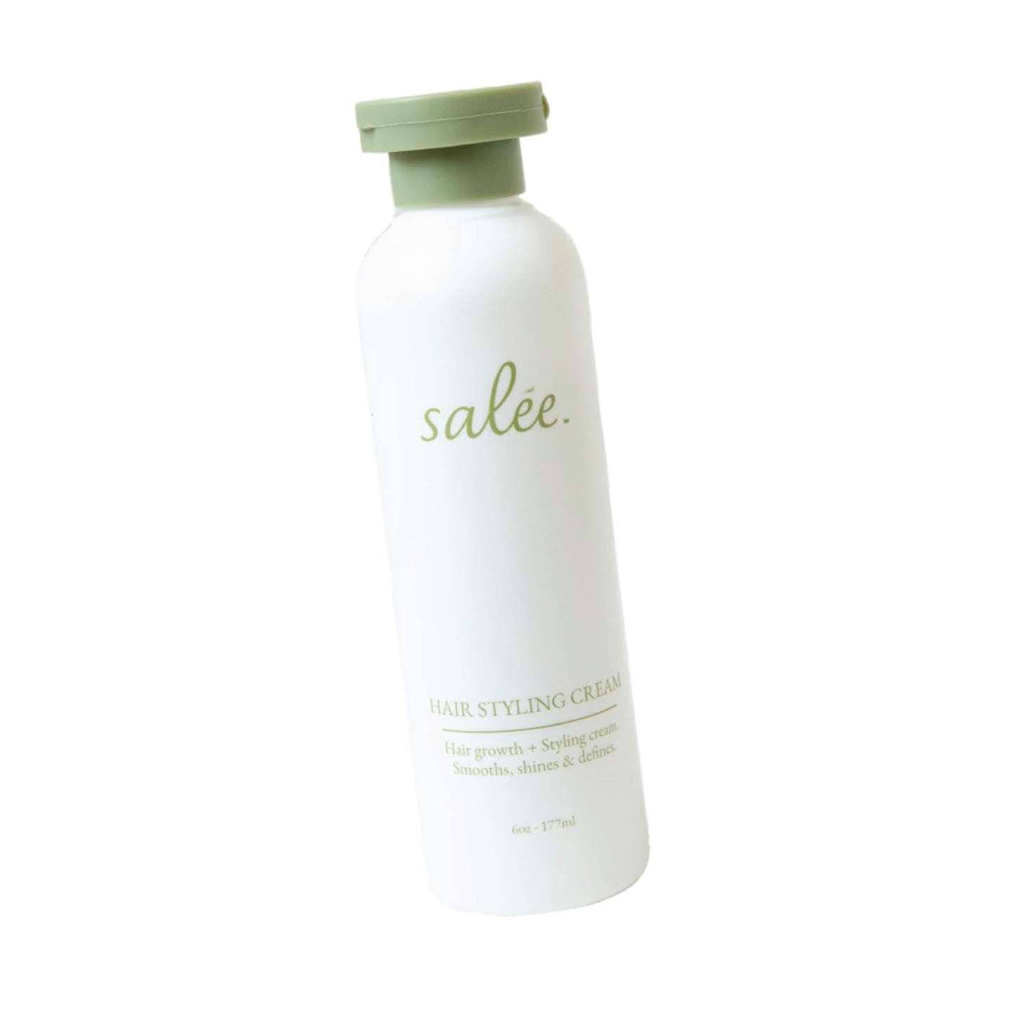 SalŽe Hair Styling Cream | Anti-Frizz Leave-In Smoothing Cream for All Hair Types | Flexible Hold & Shine | Defines Curls, Tames Flyaways, Softens & Nourishes | 6 oz.